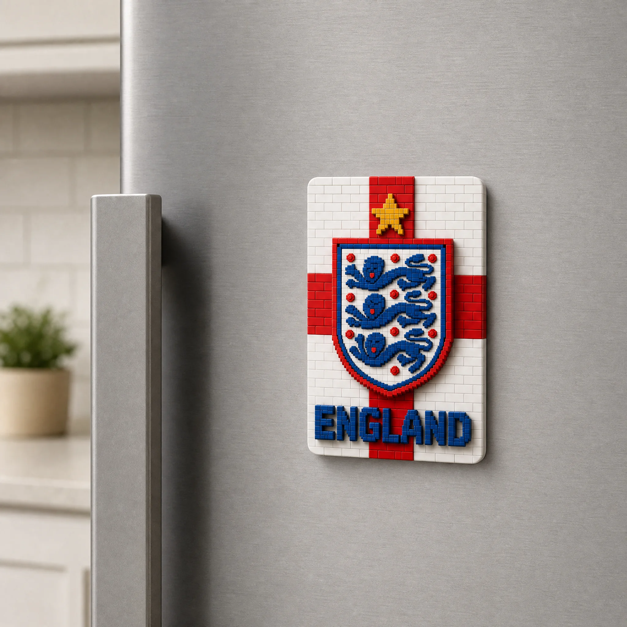 England Glory Fridge Magnet